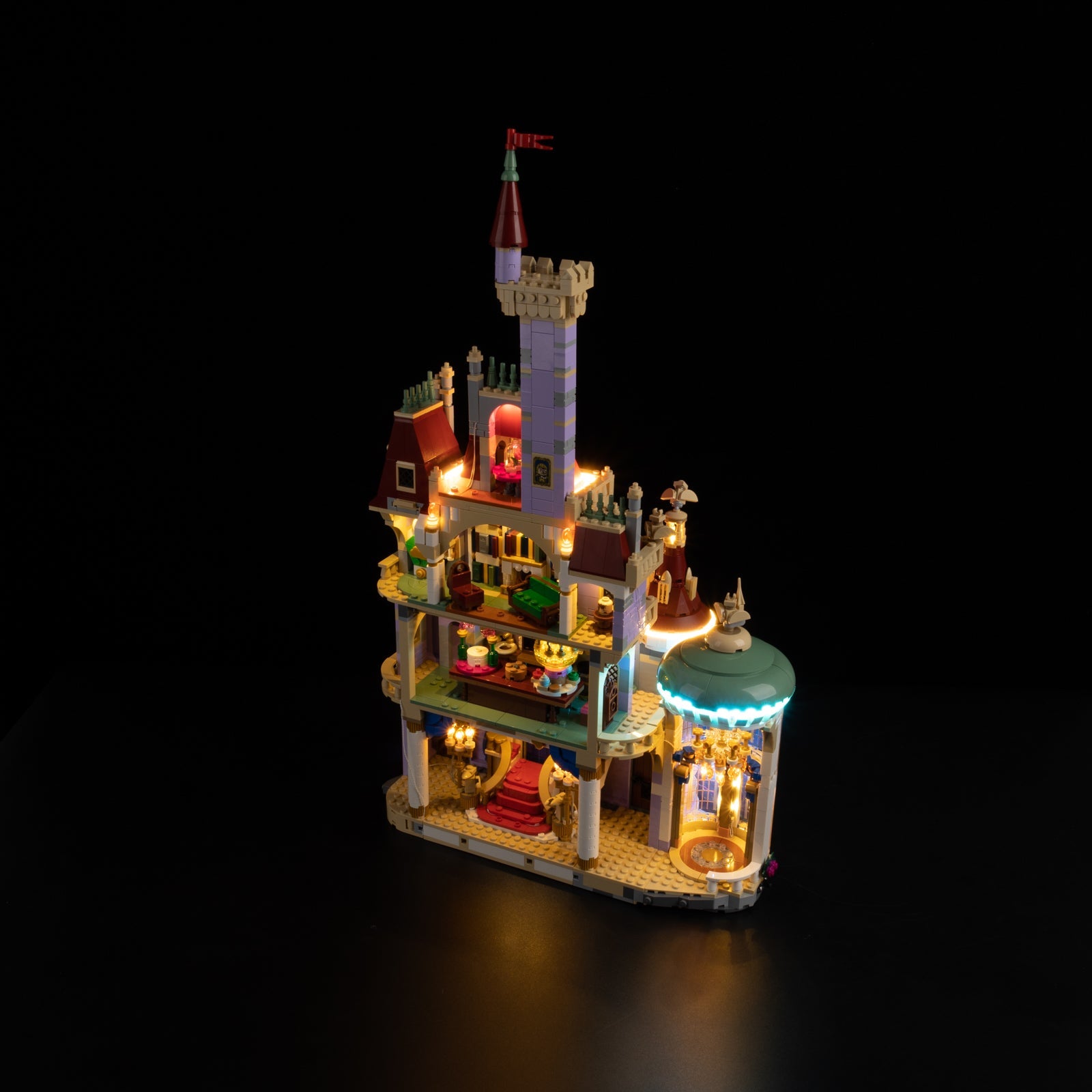 Light Kit For LEGO Beauty and the Beast Castle 43263 - 43263-Beauty-and-the-Beast-Castle-5-on