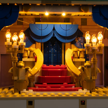 Light Kit For LEGO Beauty and the Beast Castle 43263 - 43263-Beauty-and-the-Beast-Castle-6-details