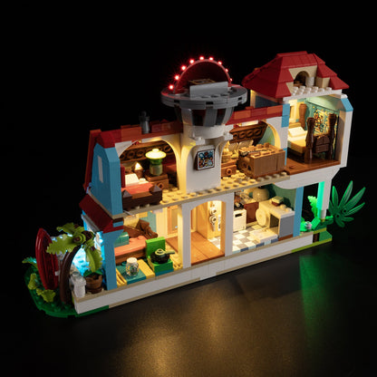 Light Kit For LEGO Lilo and Stitch Beach House 43268 - 43268-Lilo-and-Stitch-Beach-House-4-on