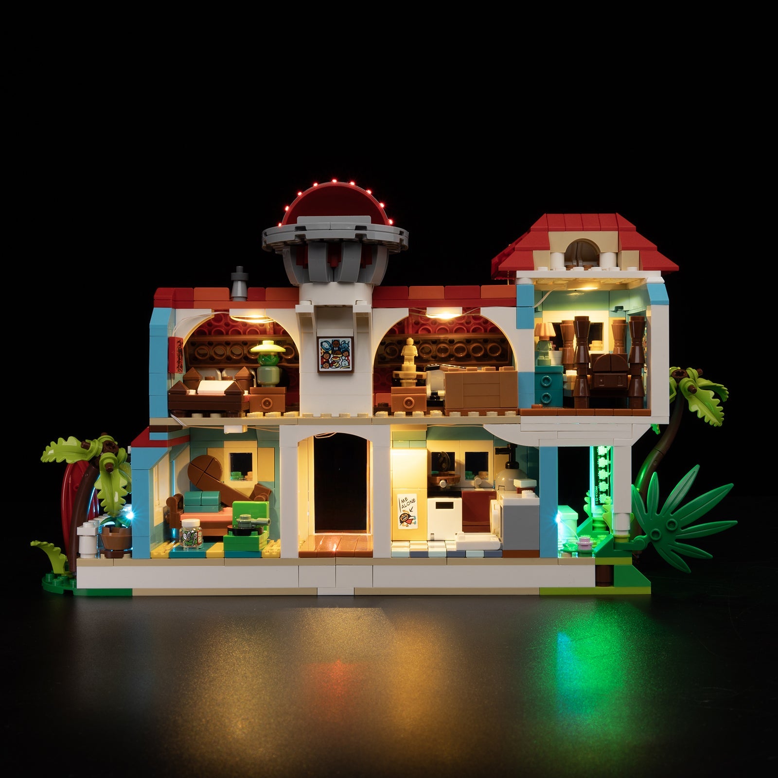Light Kit For LEGO Lilo and Stitch Beach House 43268 - 43268-Lilo-and-Stitch-Beach-House-5-on
