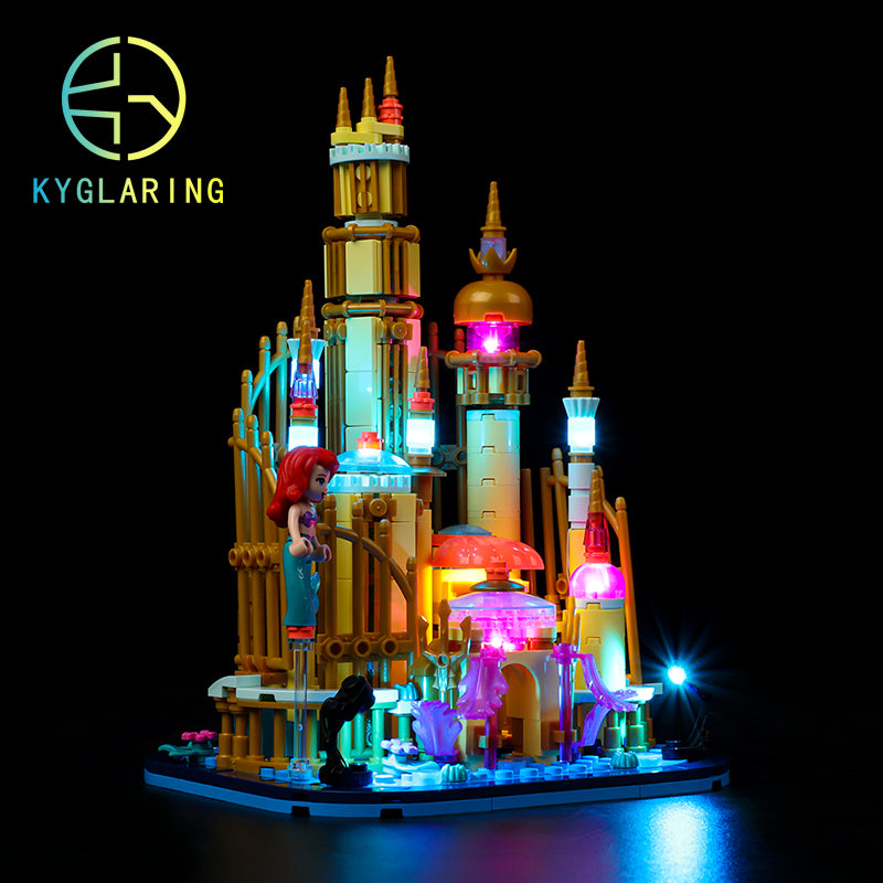 Led Lighting Set for Mini Disney Ariel's Castle 40708