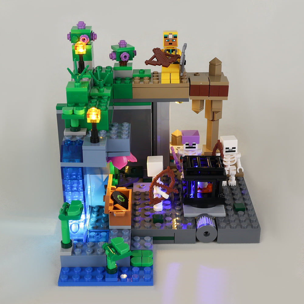 Led Light Kit For The Skeleton Dungeon Alpine Lodge 21189