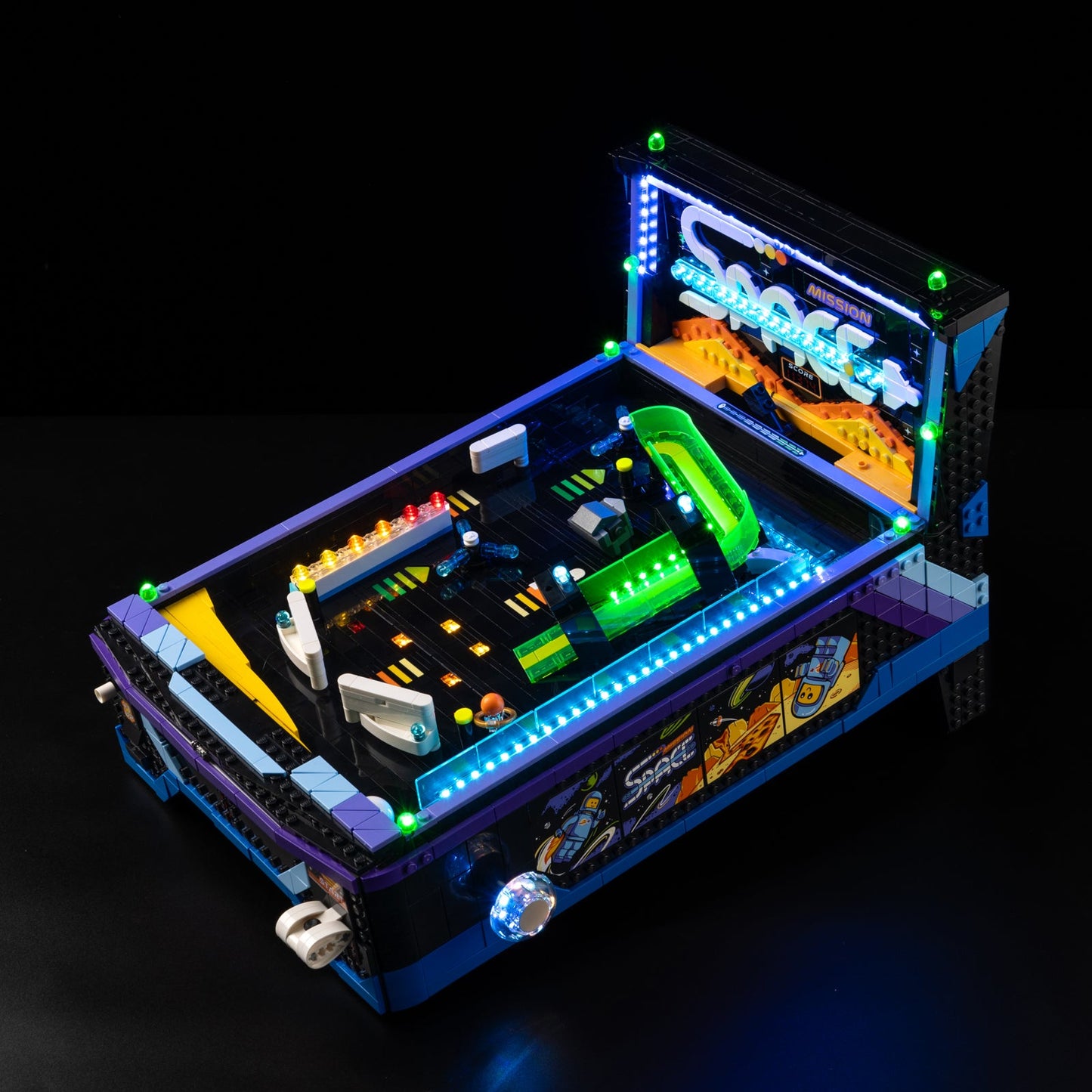Light Kit For LEGO Arcade Pinball Machine 11374 - 5-on
