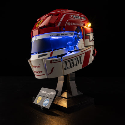 Light Kit For LEGO Charles Leclerc Helmet 43014 - 5-on