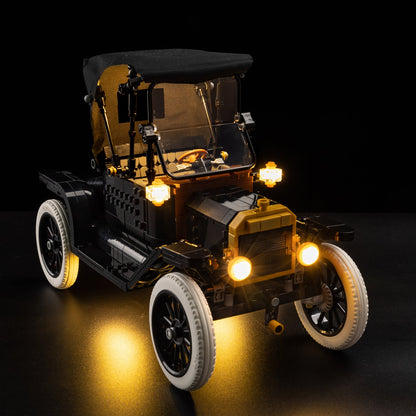 Light Kit For LEGO Ford Model T Touch Version 11376 - 5-on