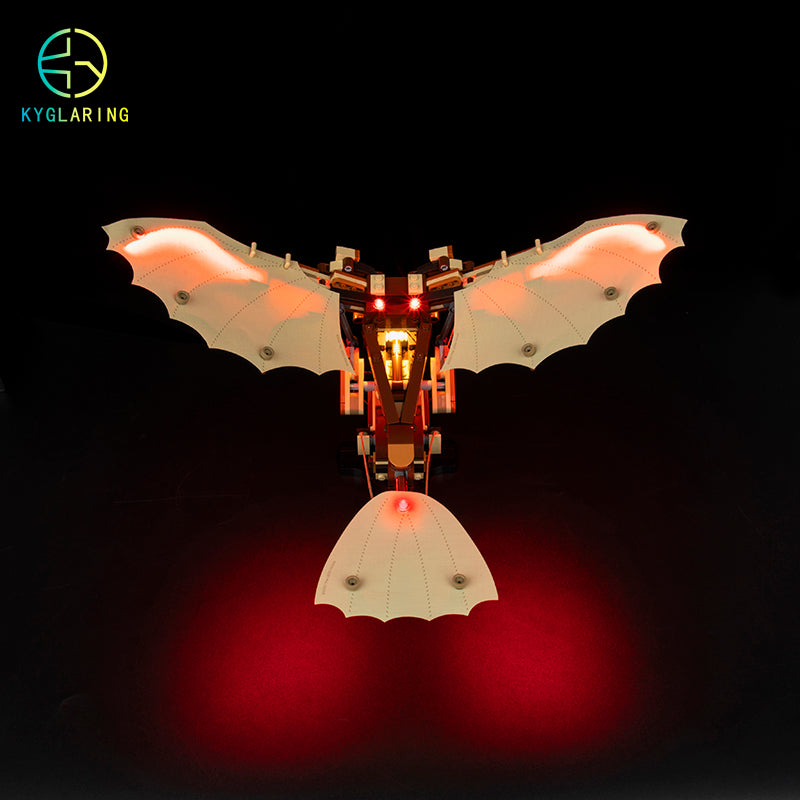 LED Light Kit for Leonardo da Vinci's Flying Machine 10363