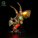 LED Light Kit for Dinosaur Fossils: Triceratops Skull 76969