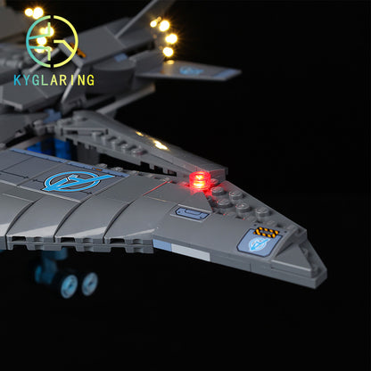 Led Lighting Set for The Avengers Quinjet 76248