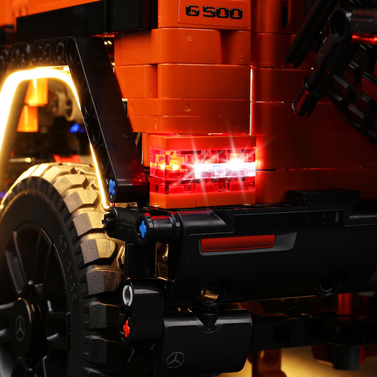 Light Kit For LEGO Mercedes-Benz G 500 PROFESSIONAL Line 42177 - 6-details