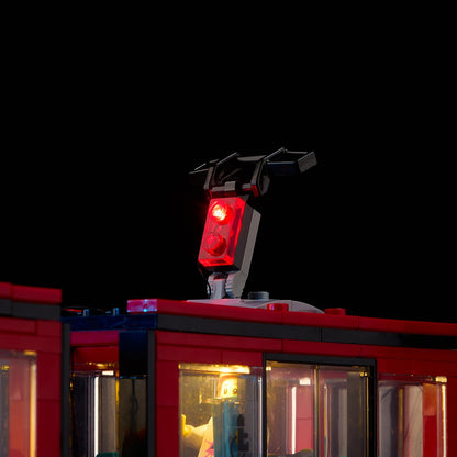 Light Kit For LEGO Downtown Streetcar and Station 60423 - 60423-Downtown-Streetcar-and-Station-7-details