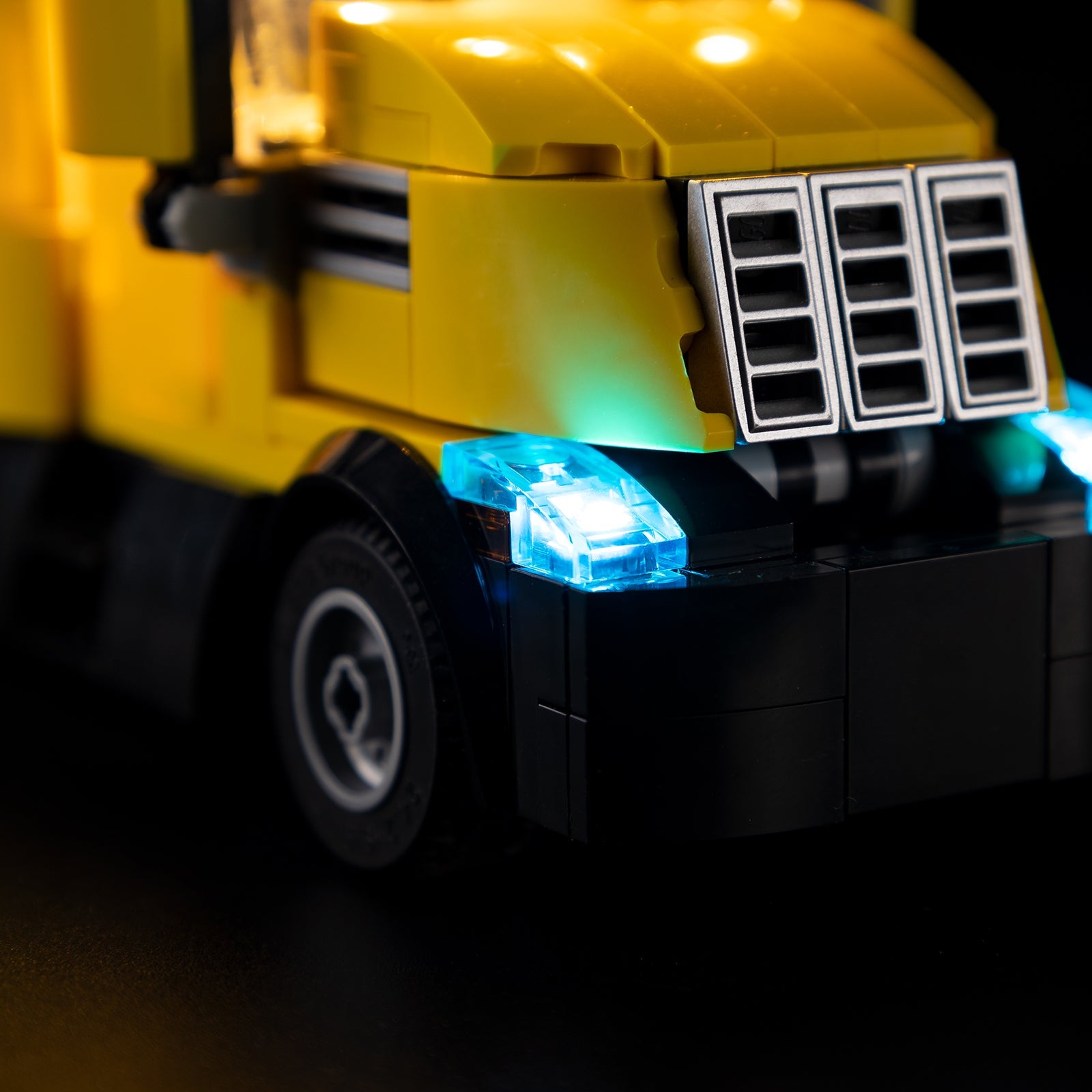 Light Kit For LEGO Yellow Delivery Truck 60440 - 60440-Yellow-Delivery-Truck-7-details