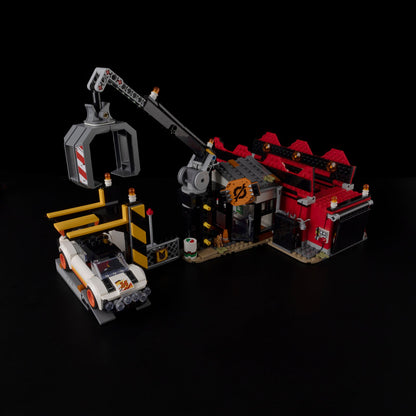 Light Kit For LEGO Scrapyard with Cars 60472 - 60472-Scrapyard-with-Cars-Scrapyard-with-Cars-1-off