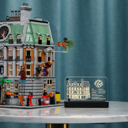 LED Acrylic Nameplate for Sanctum Sanctorum #76218