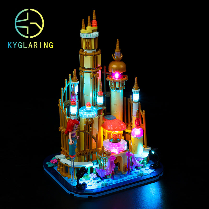 Led Lighting Set for Mini Disney Ariel's Castle 40708