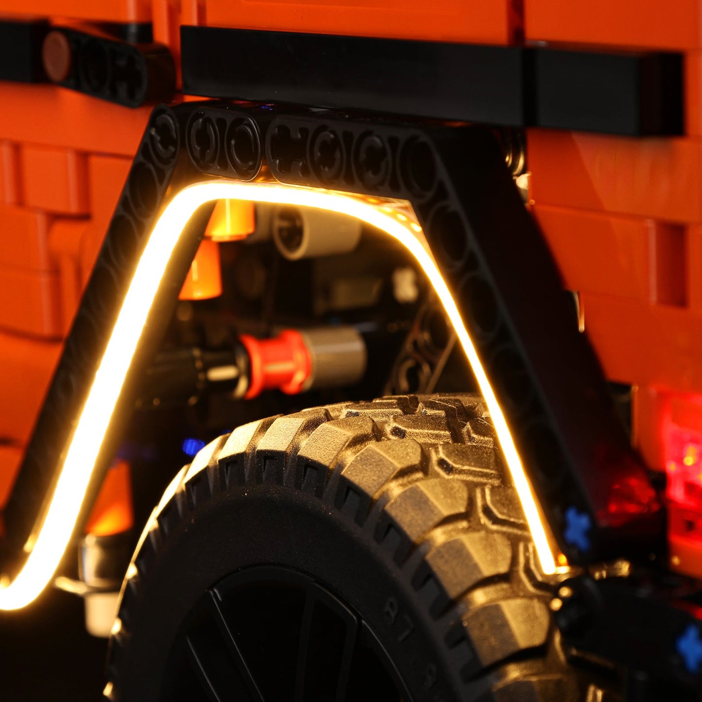 Light Kit For LEGO Mercedes-Benz G 500 PROFESSIONAL Line 42177 - 7-details