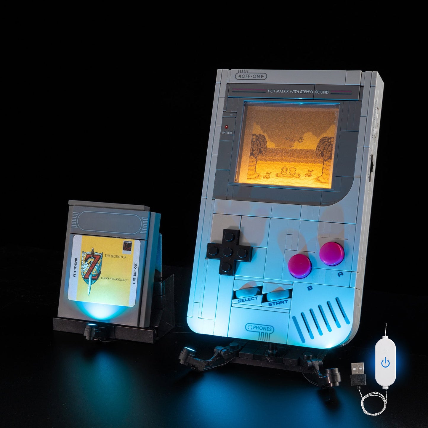 Light Kit For LEGO Game Boy 72046 - 72046-Game-Boy-Game-Boy-Game-Boy-1-on-tvw