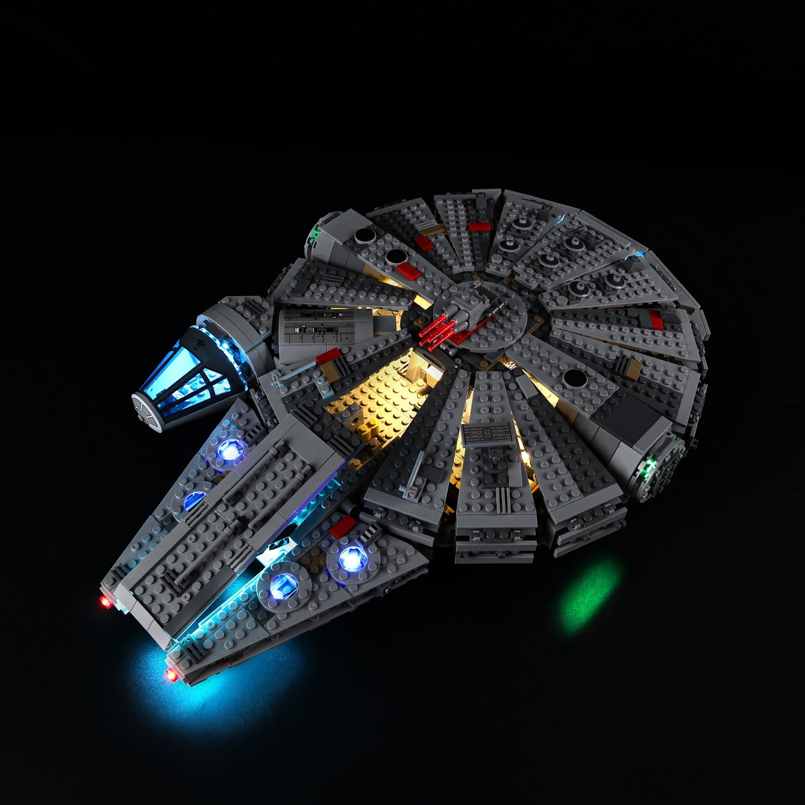 Light Kit For LEGO Millennium Falcon 75105 - 75105-Millennium-Falcon-Millennium-Falcon-6-on