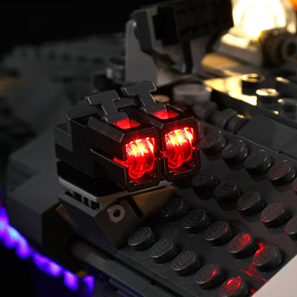 Light Kit For LEGO The Onyx Cinder 75374 - 75374-The-Onyx-Cinder-The-Onyx-Cinder-10-details