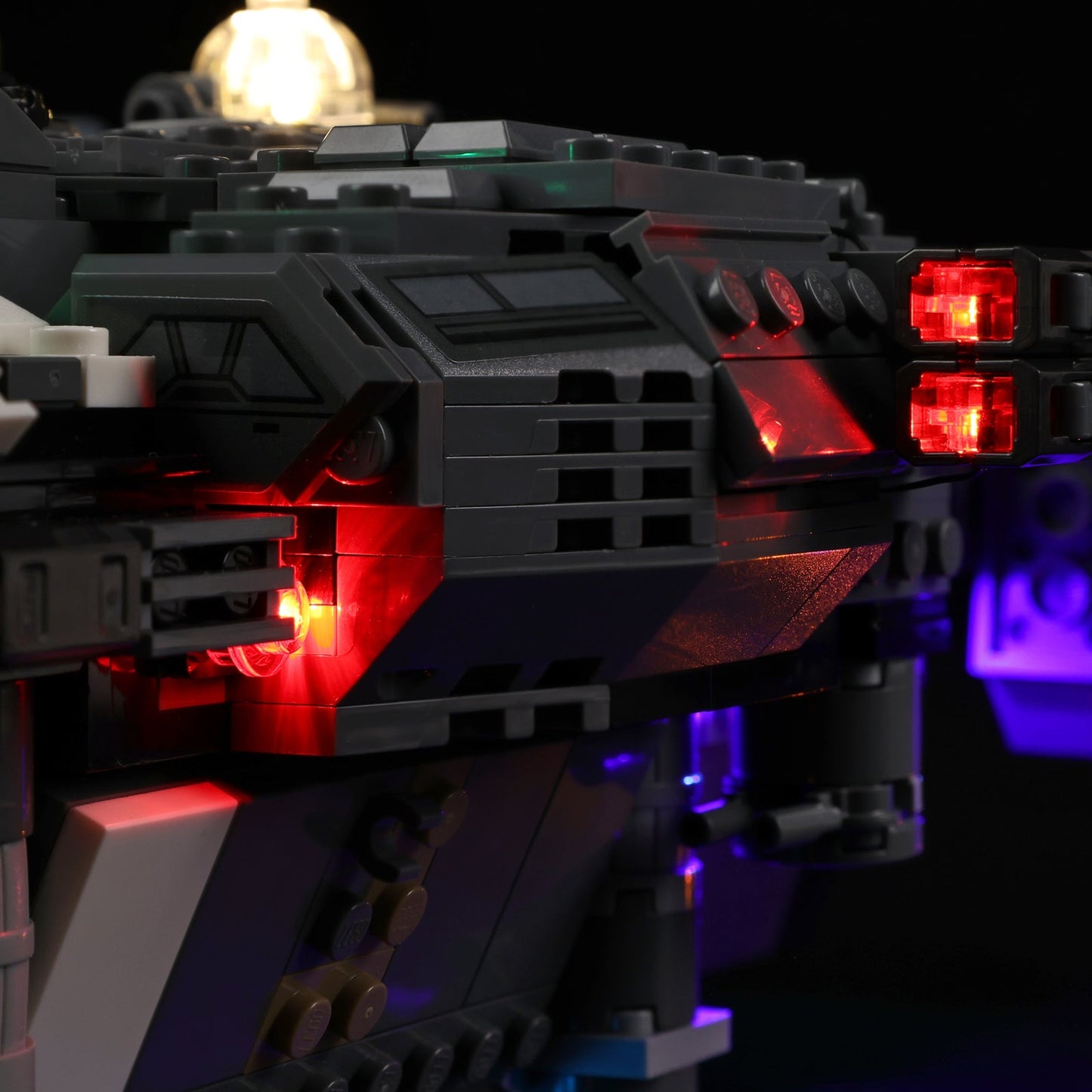 Light Kit For LEGO The Onyx Cinder 75374 - 75374-The-Onyx-Cinder-The-Onyx-Cinder-11-details