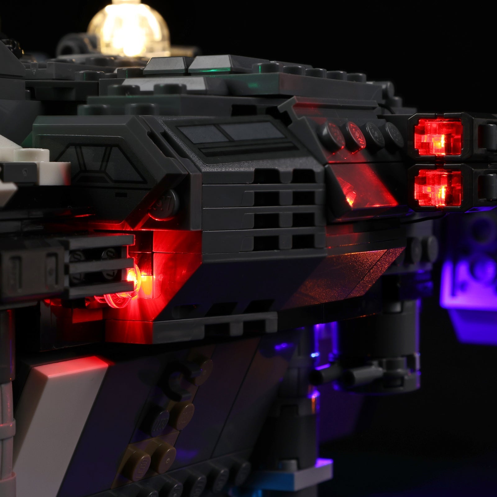 Light Kit For LEGO The Onyx Cinder 75374 - 75374-The-Onyx-Cinder-The-Onyx-Cinder-11-details