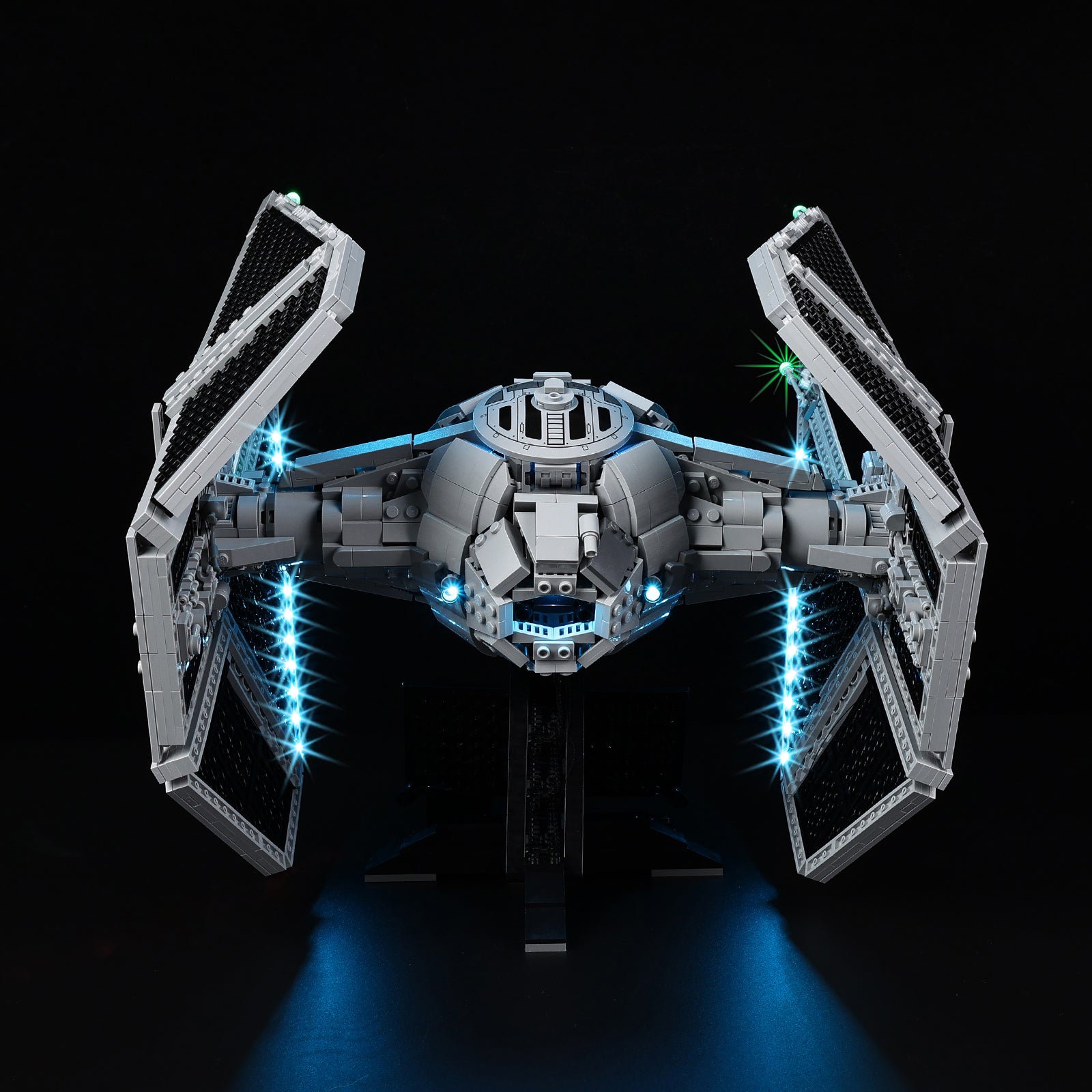 Light Kit For LEGO TIE Interceptor 75382 - 75382-TIE-Interceptor-TIE-Interceptor-TIE-Interceptor-6-on