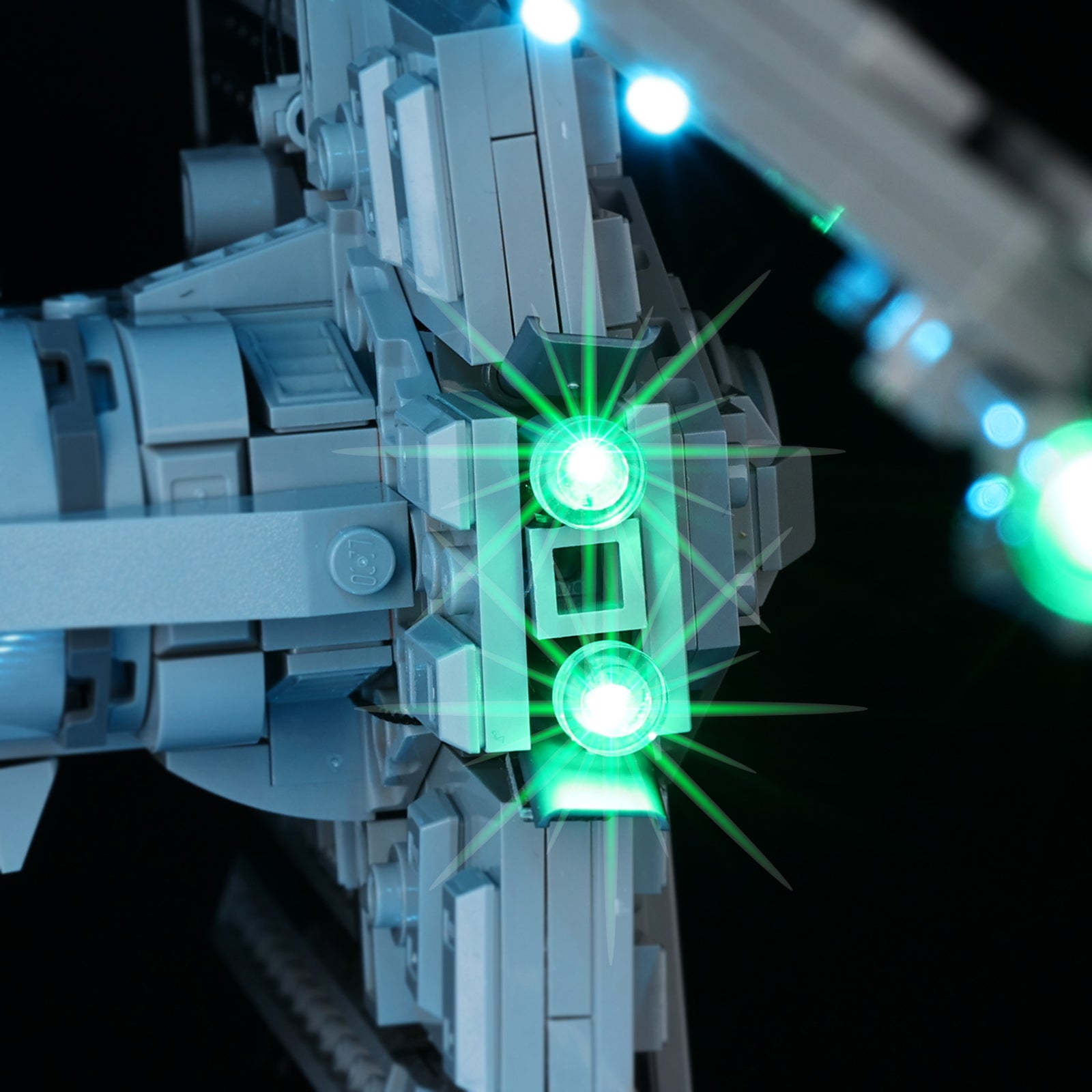 Light Kit For LEGO TIE Interceptor 75382 - 75382-TIE-Interceptor-TIE-Interceptor-TIE-Interceptor-9-details