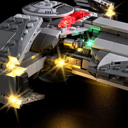 Light Kit For LEGO Dark Millennium Falcon 75383 - 75383-Dark-Millennium-Falcon-Dark-Millennium-Falcon-Dark-Millennium-Falcon-11-details
