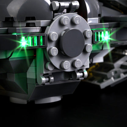 Light Kit For LEGO Dark Millennium Falcon 75383 - 75383-Dark-Millennium-Falcon-Dark-Millennium-Falcon-Dark-Millennium-Falcon-13-details