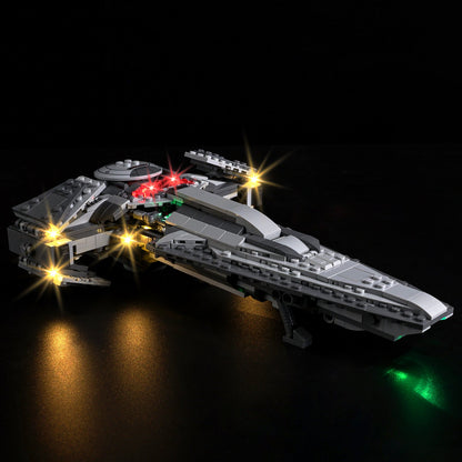 Light Kit For LEGO Dark Millennium Falcon 75383 - 75383-Dark-Millennium-Falcon-Dark-Millennium-Falcon-Dark-Millennium-Falcon-3-on