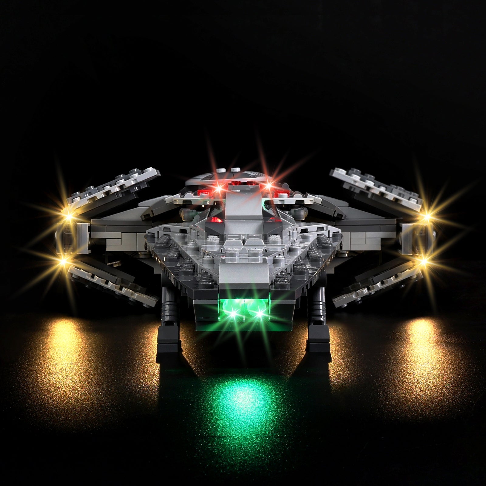 Light Kit For LEGO Dark Millennium Falcon 75383 - 75383-Dark-Millennium-Falcon-Dark-Millennium-Falcon-Dark-Millennium-Falcon-5-on