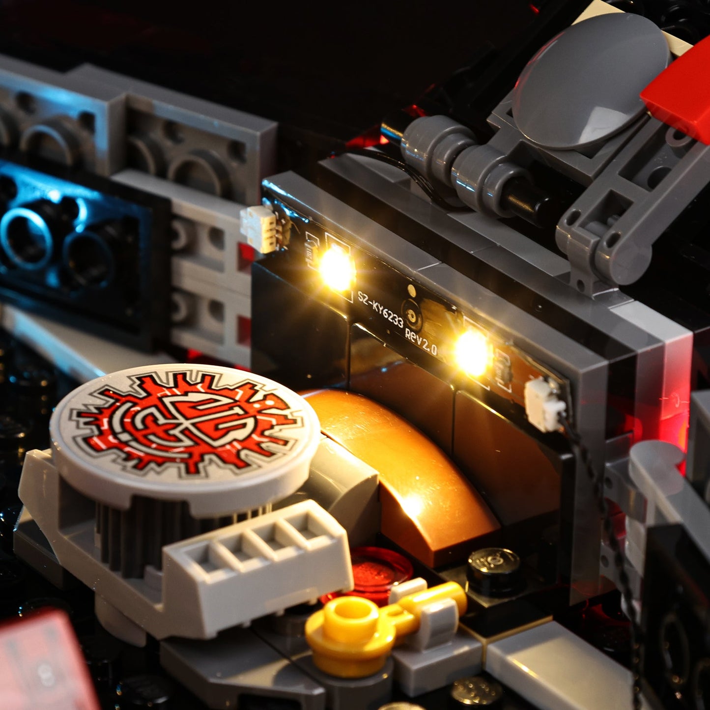 Light Kit For LEGO The Dark Falcon 75389 - 75389-The-Dark-Falcon-The-Dark-Falcon-The-Dark-Falcon-13-details