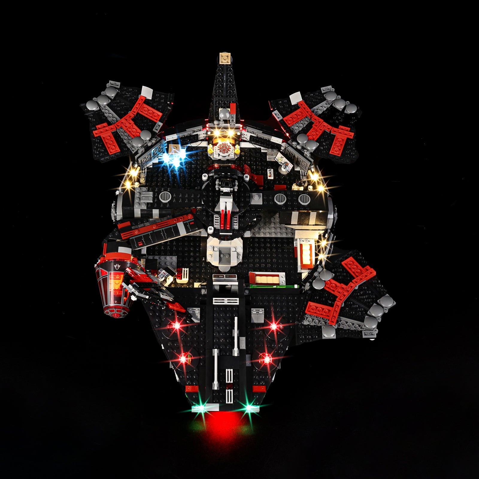 Light Kit For LEGO The Dark Falcon 75389 - 75389-The-Dark-Falcon-The-Dark-Falcon-The-Dark-Falcon-9-on