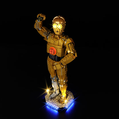 Light Kit For LEGO R2-D2 75398 - 75398-R2-D2-R2-D2-R2-D2-5-on
