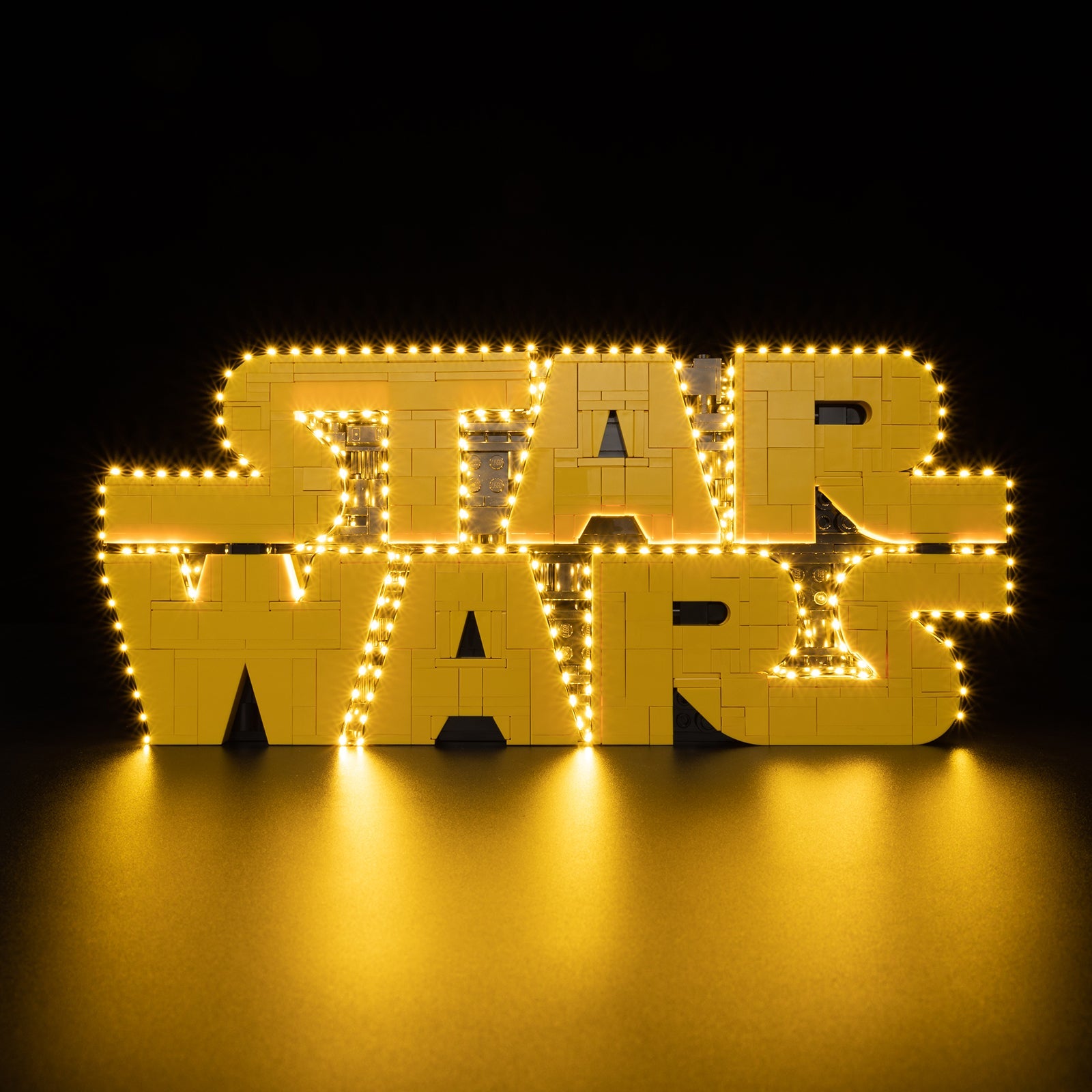 Light Kit For LEGO Brick-Built Star Wars Logo 75407 - 75407-Brick-Built-Star-Wars-Logo-Brick-Built-Star-Wars-Logo-Brick-Built-Star-Wars-Logo-Brick-Built-Star-Wars-Logo-Brick-Built-Star-Wars-Logo-2-on