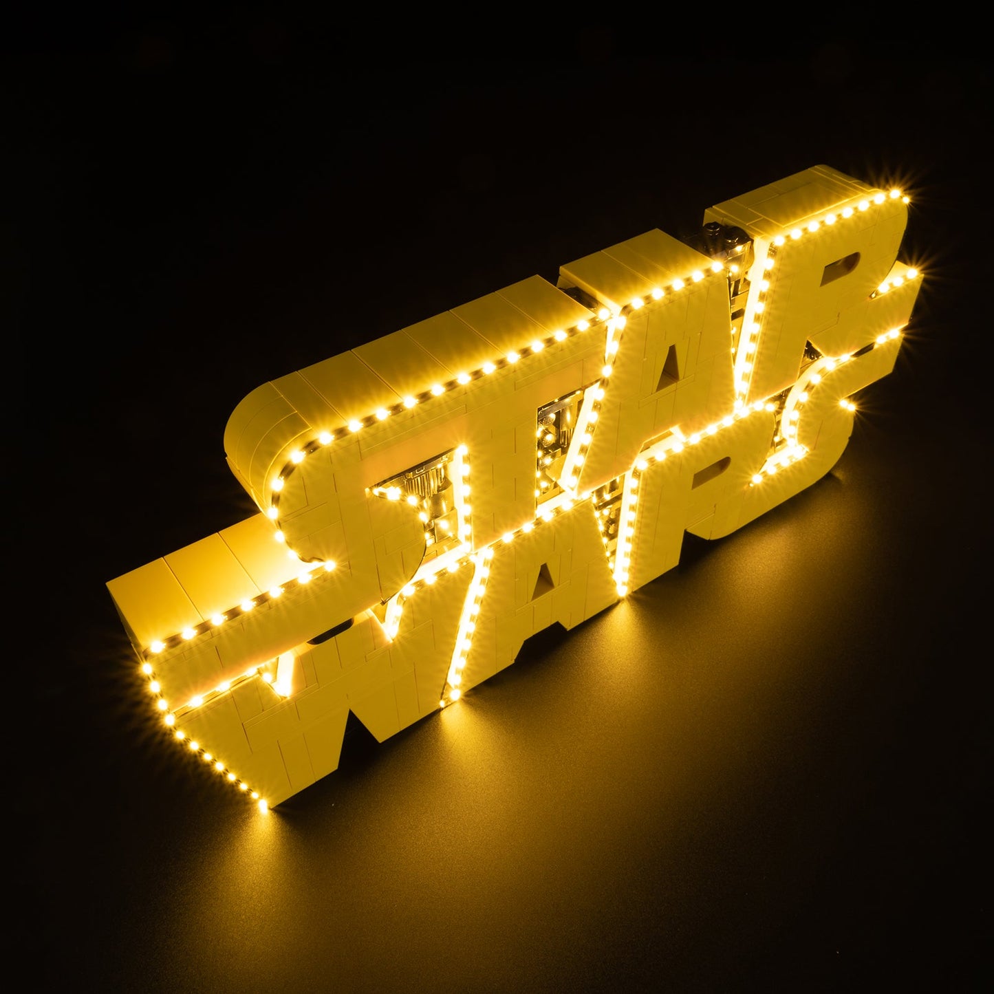 Light Kit For LEGO Brick-Built Star Wars Logo 75407 - 75407-Brick-Built-Star-Wars-Logo-Brick-Built-Star-Wars-Logo-Brick-Built-Star-Wars-Logo-Brick-Built-Star-Wars-Logo-Brick-Built-Star-Wars-Logo-4-on