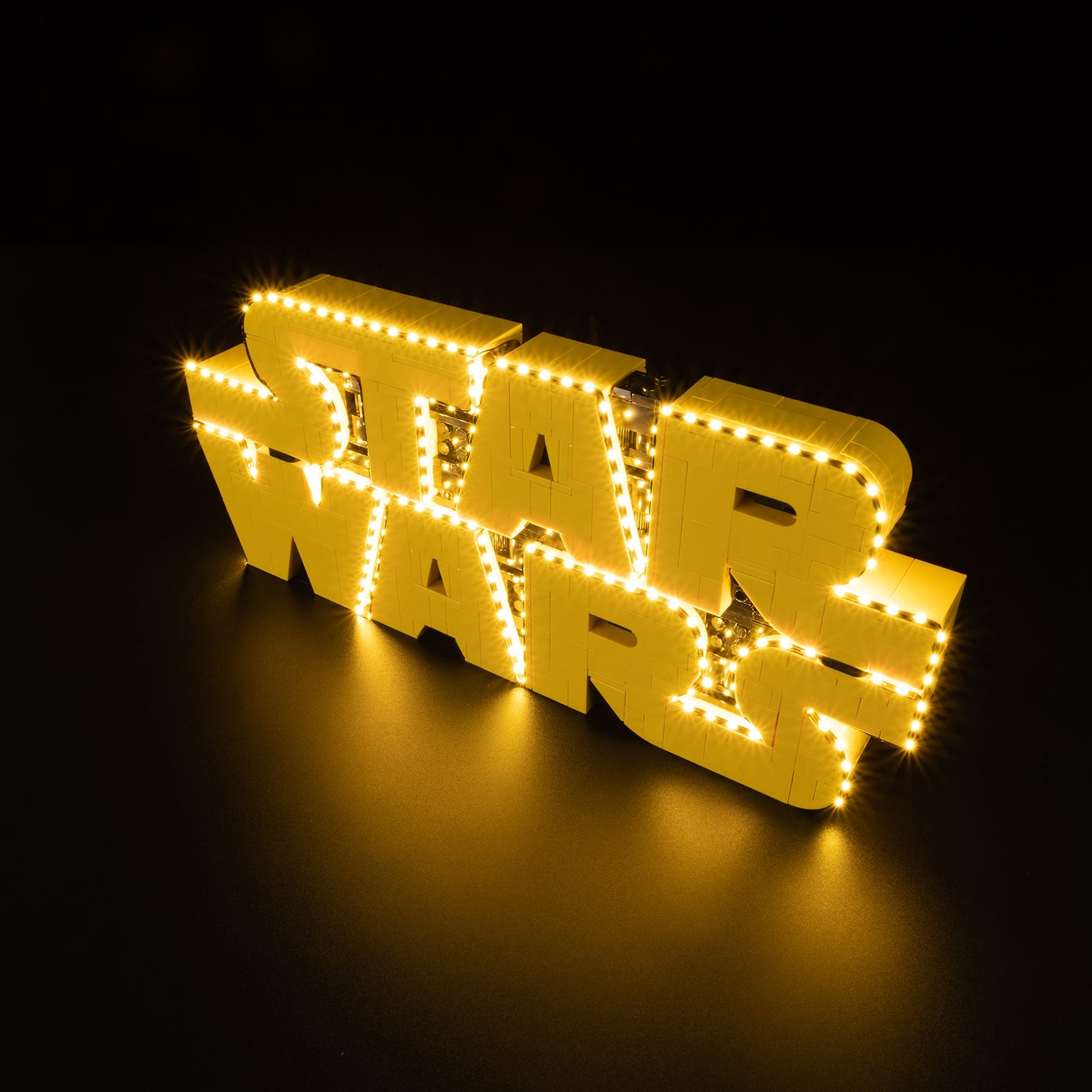 Light Kit For LEGO Brick-Built Star Wars Logo 75407 - 75407-Brick-Built-Star-Wars-Logo-Brick-Built-Star-Wars-Logo-Brick-Built-Star-Wars-Logo-Brick-Built-Star-Wars-Logo-Brick-Built-Star-Wars-Logo-5-on