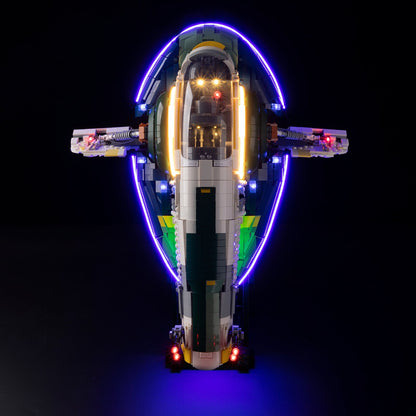 Light Kit For LEGO Jango Fetts Firespray Class Starship 75409 - 75409-UCS-Slave-I-UCS-Slave-I-UCS-Slave-I-UCS-Slave-I-UCS-Slave-I-2-on