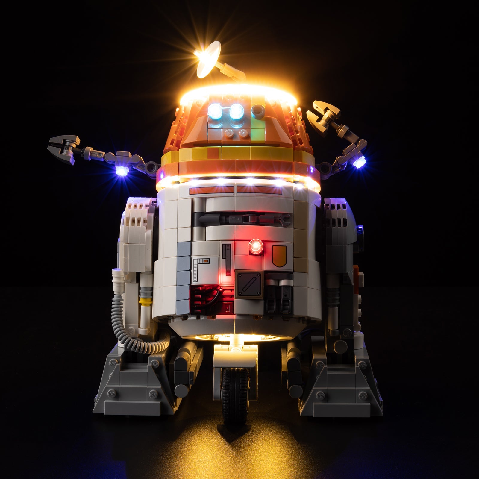 Light Kit For LEGO Chopper C1-10P Astromech Droid 75416 - 75416-Chopper-2-on