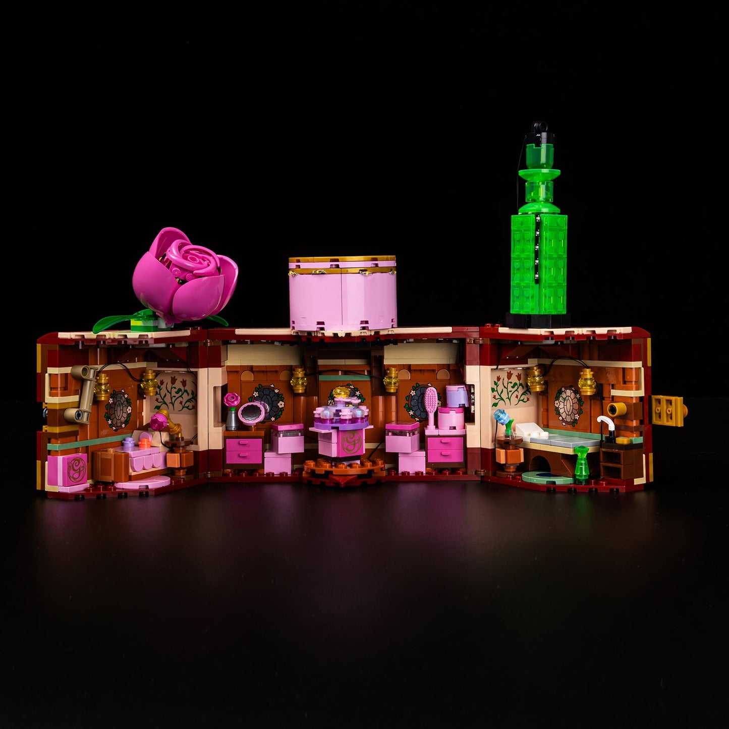 Light Kit For LEGO Glinda and Elphaba Dormitory 75683 - 75683-Glinda-Elphaba-Dormitory-1-off