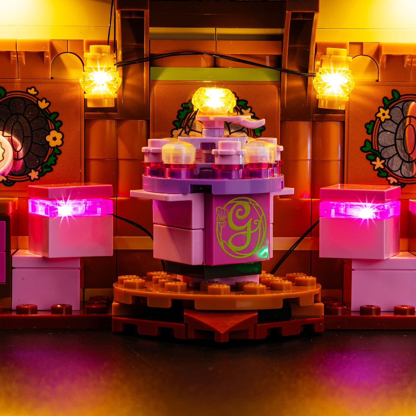 Light Kit For LEGO Glinda and Elphaba Dormitory 75683 - 75683-Glinda-Elphaba-Dormitory-14-details