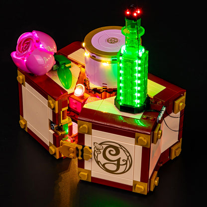 Light Kit For LEGO Glinda and Elphaba Dormitory 75683 - 75683-Glinda-Elphaba-Dormitory-6-on
