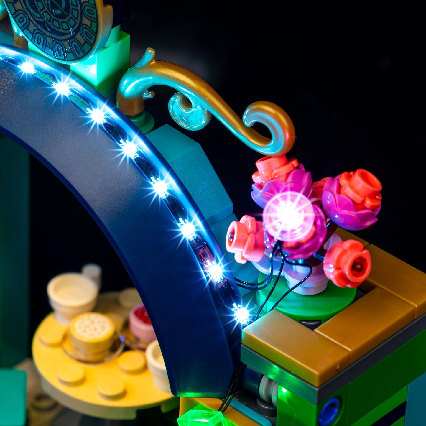 Light Kit For LEGO Welcome to Emerald City 75684 - 75684-Emerald-City-13-details