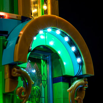 Light Kit For LEGO Welcome to Emerald City 75684 - 75684-Emerald-City-18-details