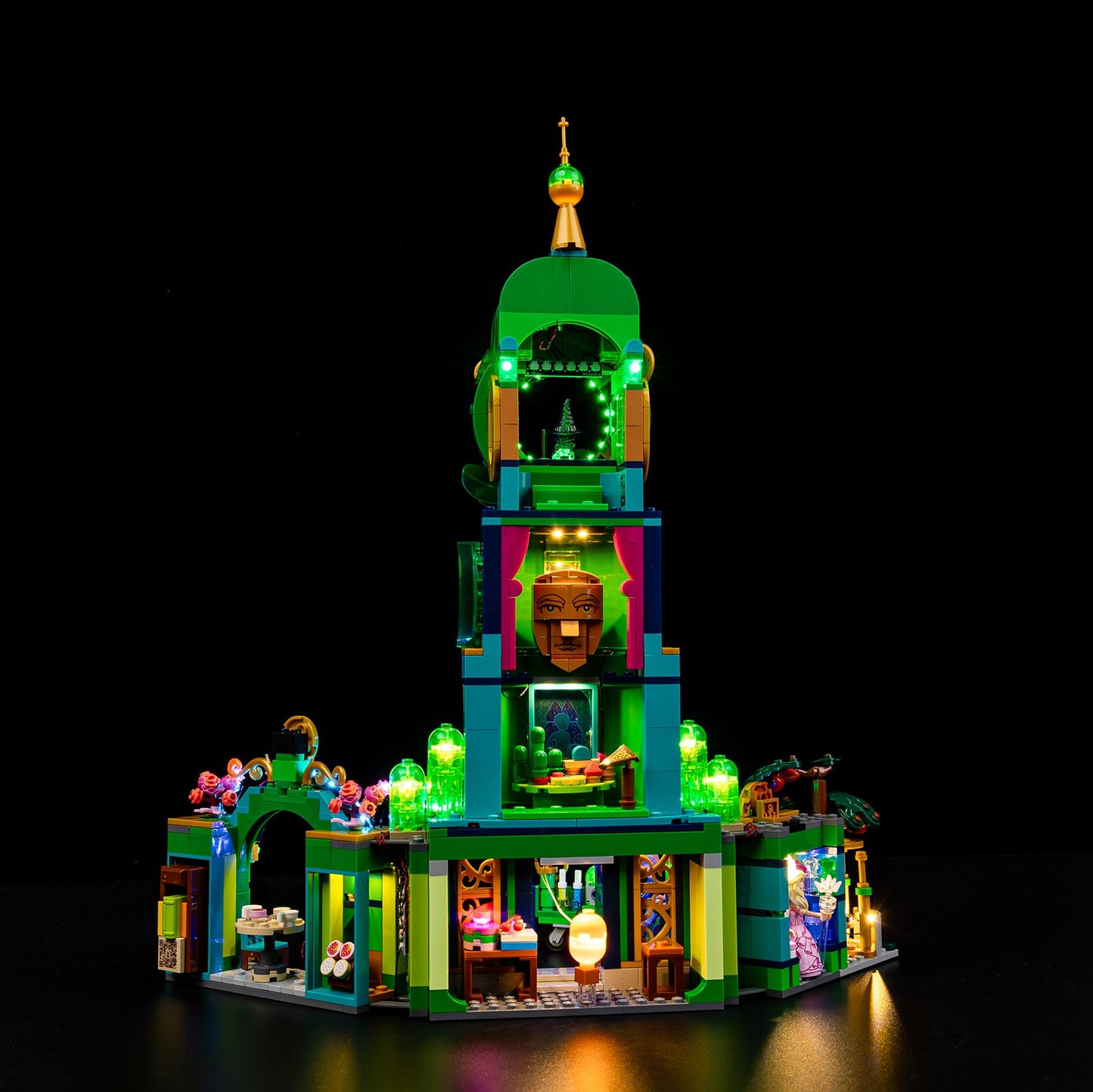 Light Kit For LEGO Welcome to Emerald City 75684 - 75684-Emerald-City-5-on