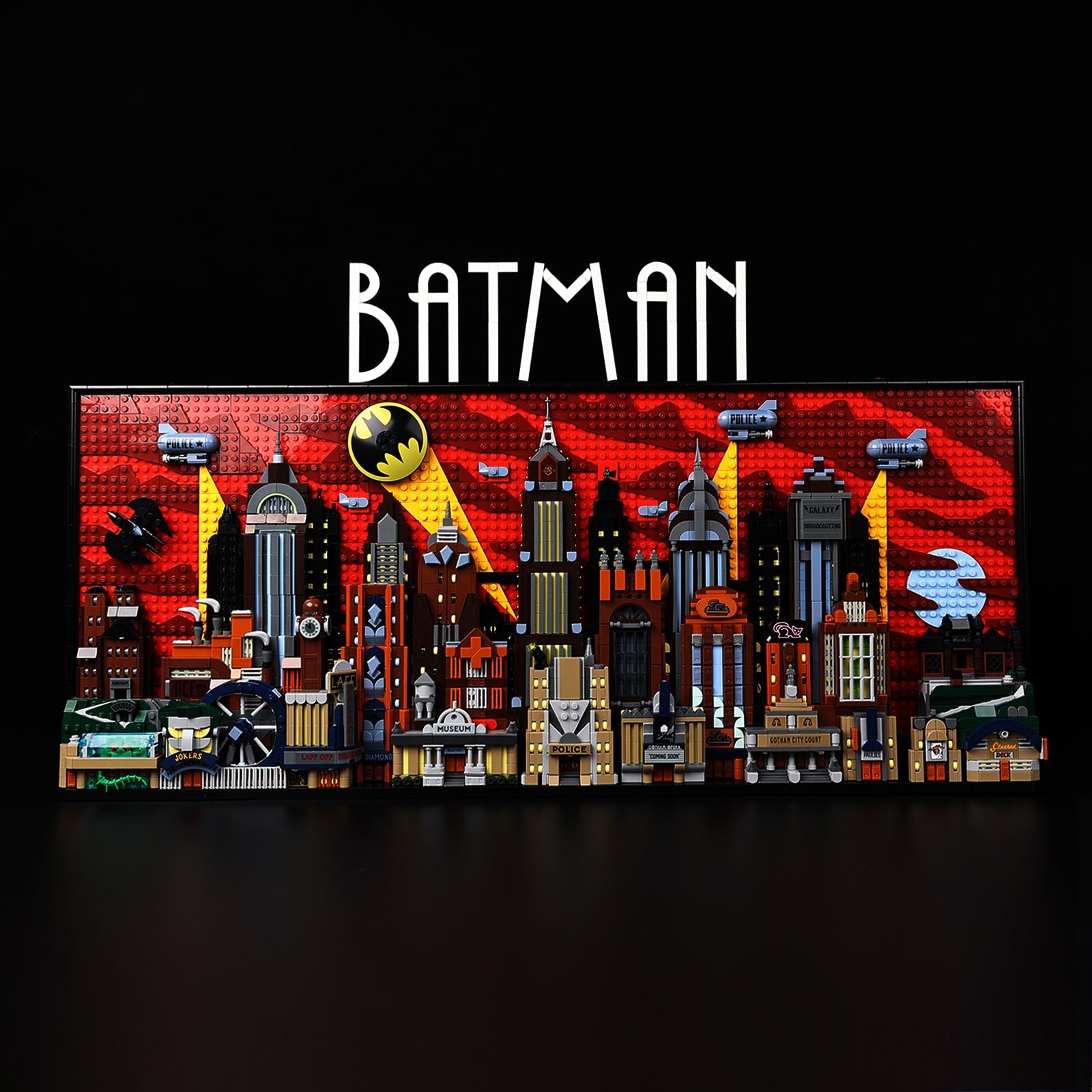 Light Kit For LEGO Batman Gotham City 76271 - 76271-Batman-Gotham-City-1-off