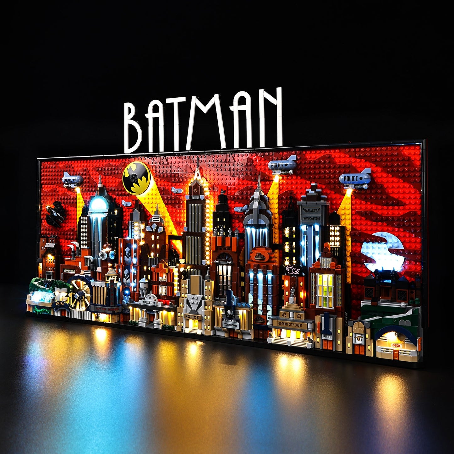 Light Kit For LEGO Batman Gotham City 76271 - 76271-Batman-Gotham-City-3-on