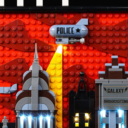 Light Kit For LEGO Batman Gotham City 76271 - 76271-Batman-Gotham-City-7-details