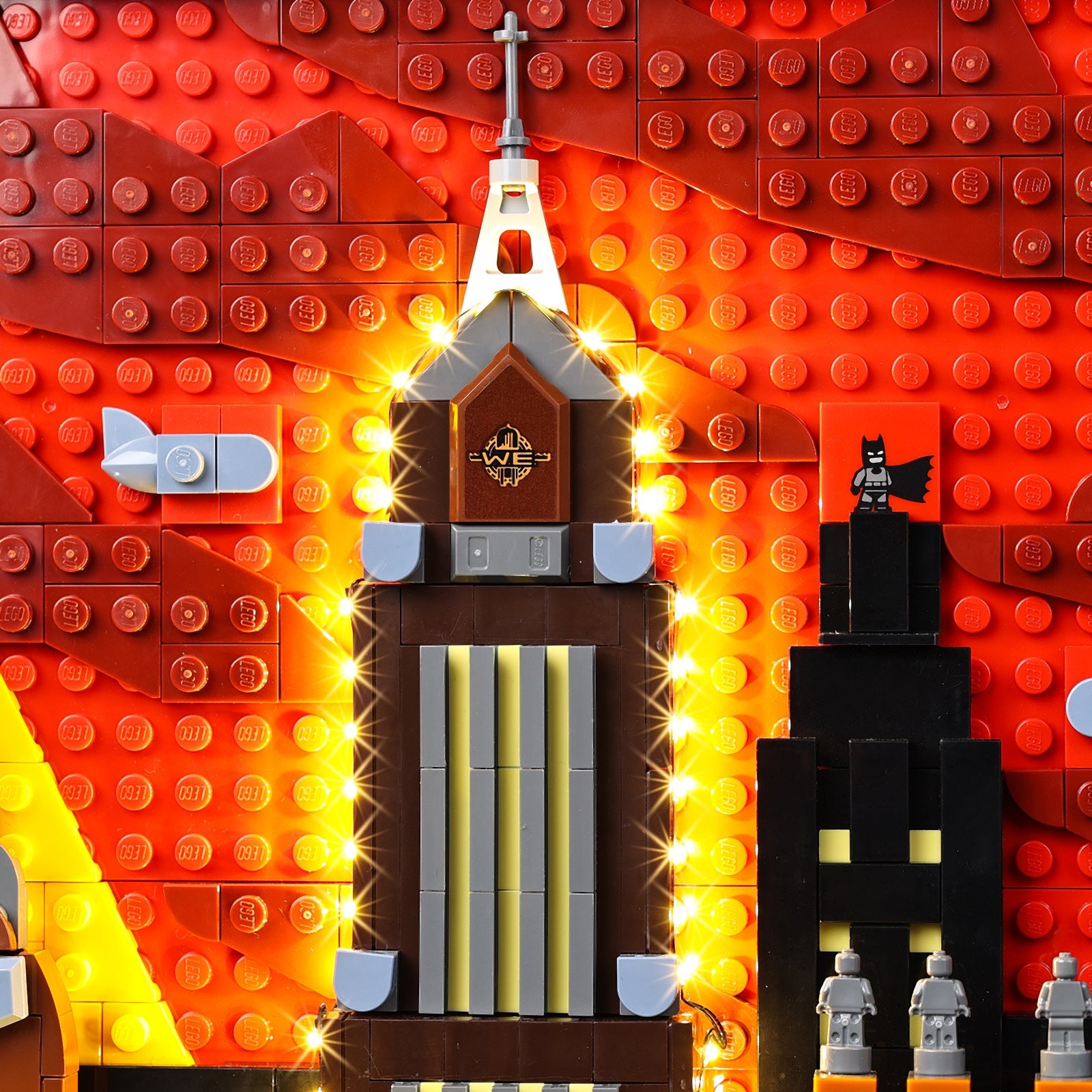Light Kit For LEGO Batman Gotham City 76271 - 76271-Batman-Gotham-City-8-details