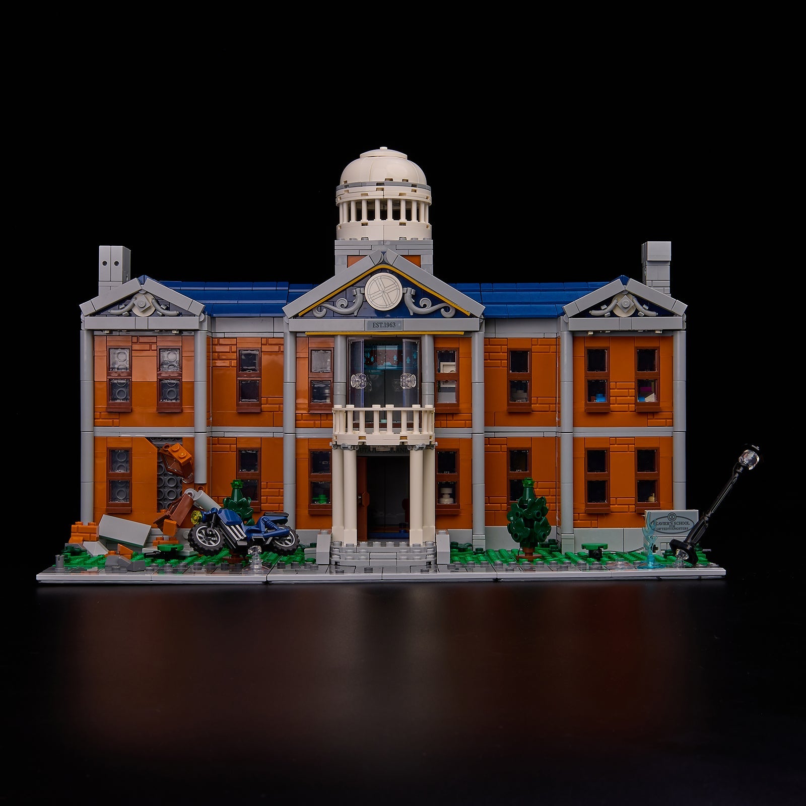 Light Kit For LEGO X-Men The X-Mansion 76294 - 76294-X-Men-X-Mansion-1-off