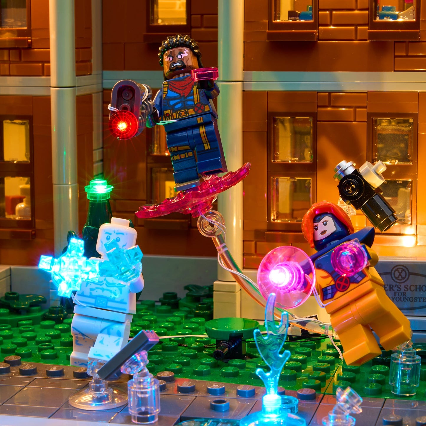 Light Kit For LEGO X-Men The X-Mansion 76294 - 76294-X-Men-X-Mansion-19-details